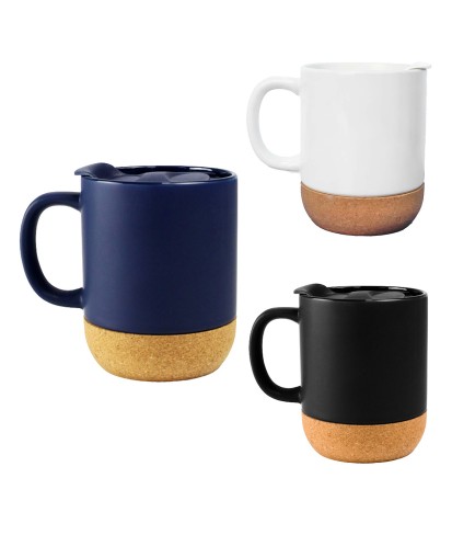 FYSIS - Ceramic Mug with Cork Bottom