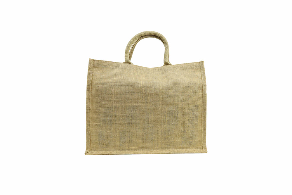 EIGEN - Jute Bag with Button Closure