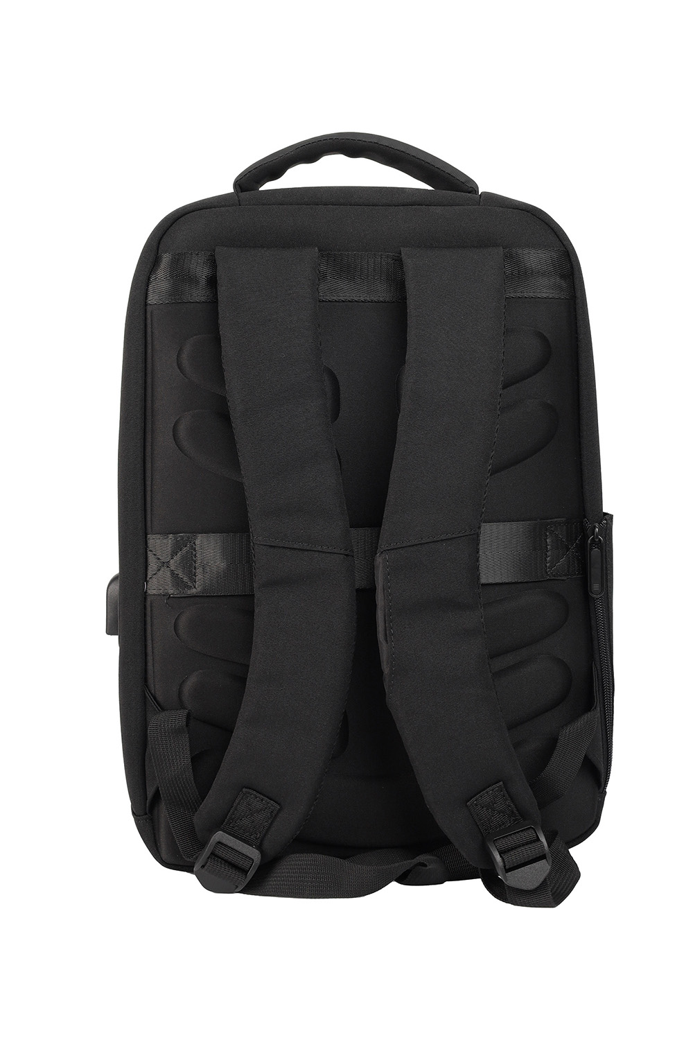 PRIMA - Black Leather Backpack