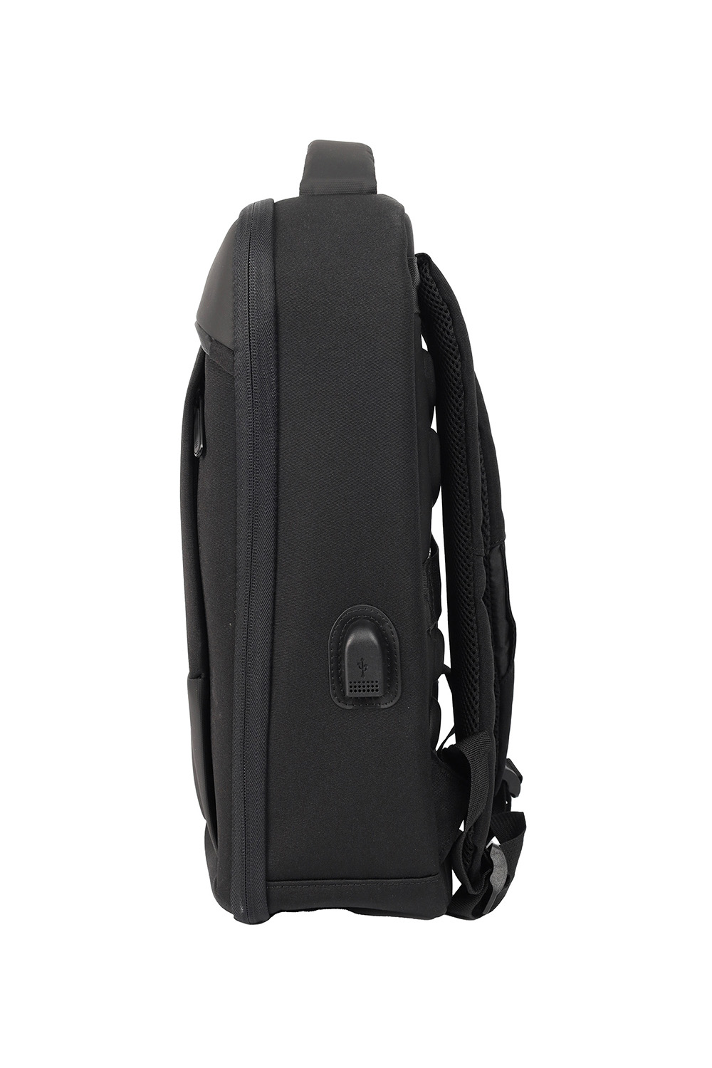 PRIMA - Black Leather Backpack