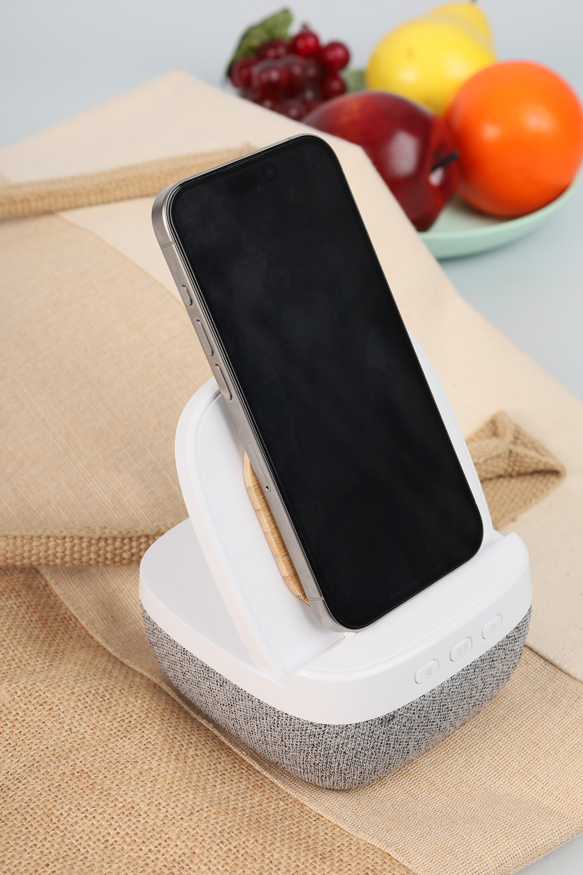 ELOQUENT - 2 in 1 Bluetooth Speaker with Wireless Charger