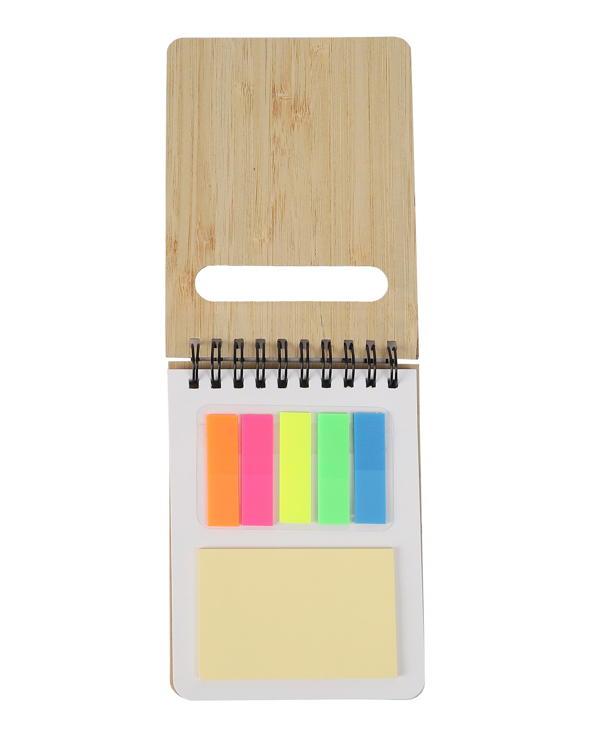 AFFICHE - Mini Bamboo Notebook with Memo Pad